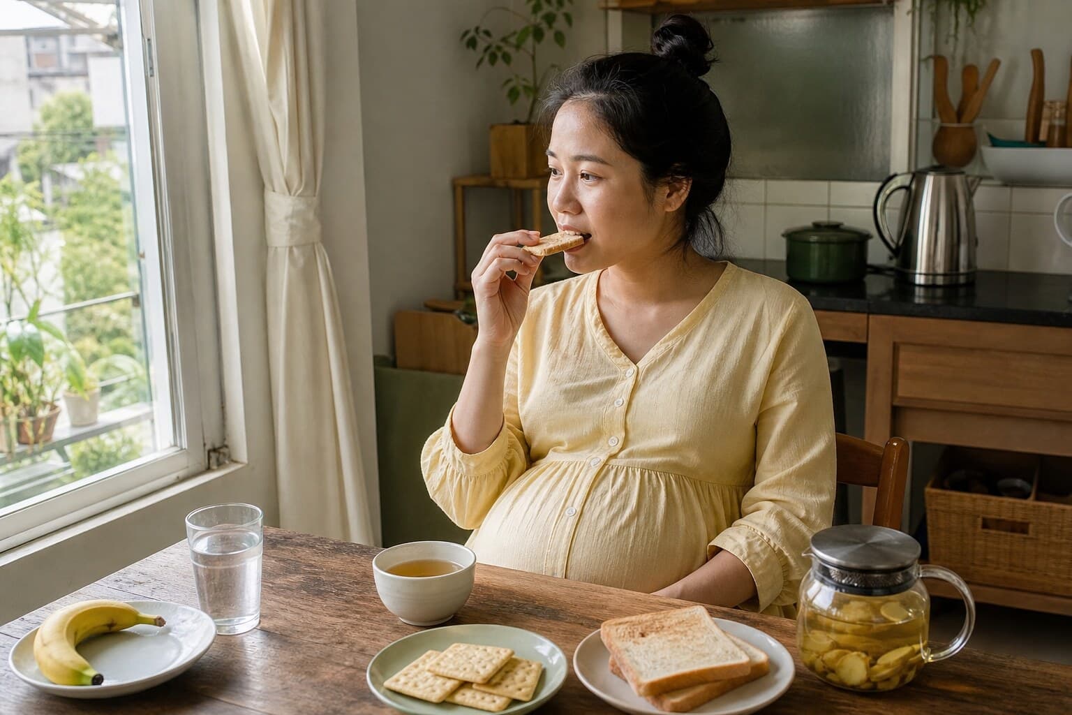 Mẹ bầu bị ốm nghén nên ăn gì? Cách chia bữa dễ chịu hơn