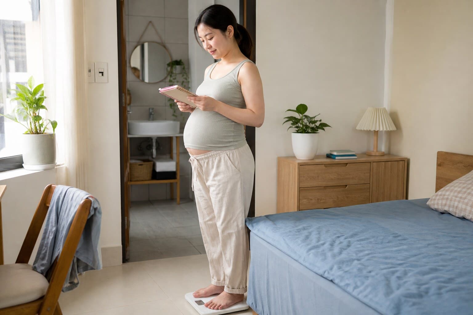 Tăng cân trong thai kỳ: Không có một con số đúng cho tất cả