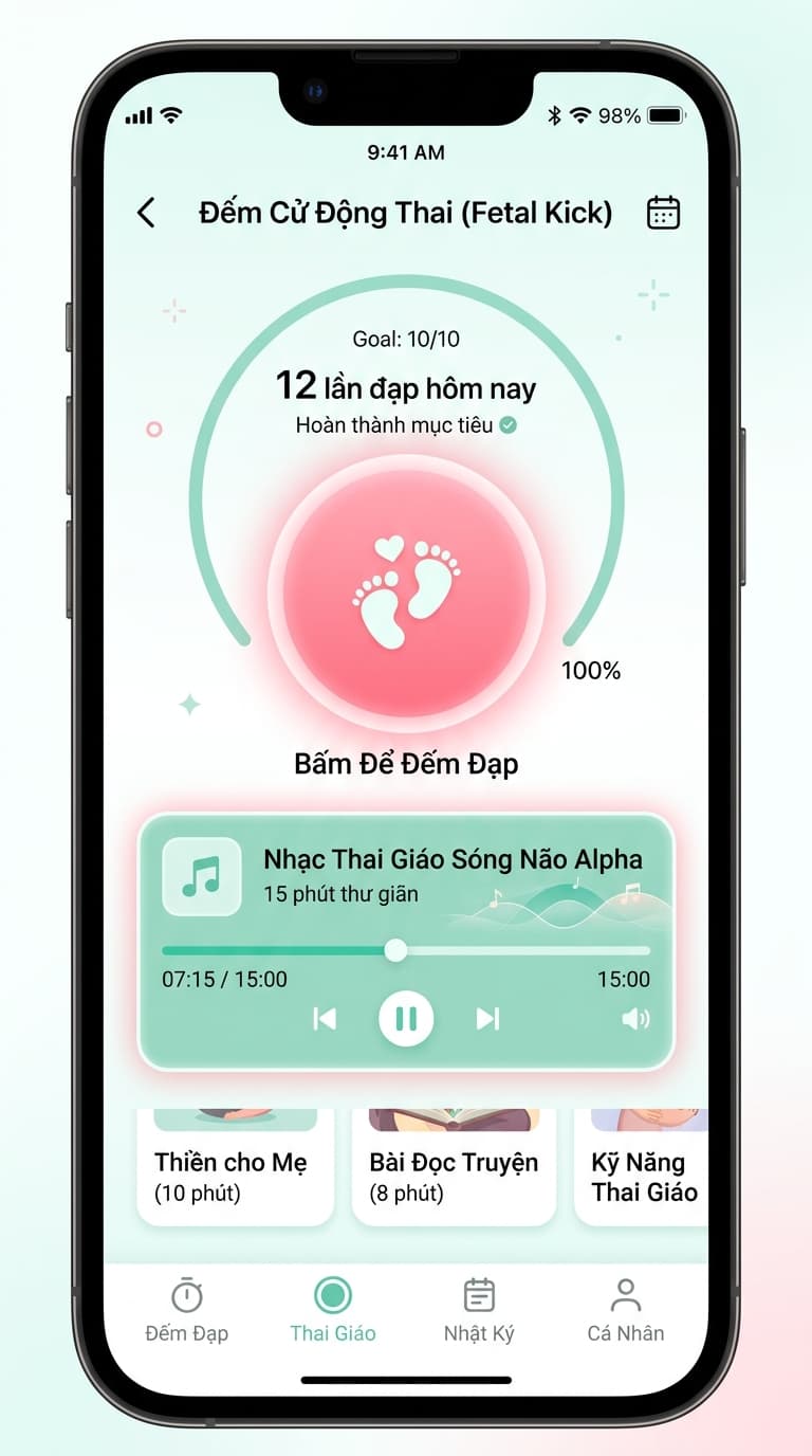 Thai máy: Khi nào bắt đầu cảm nhận và khi nào cần đi khám?