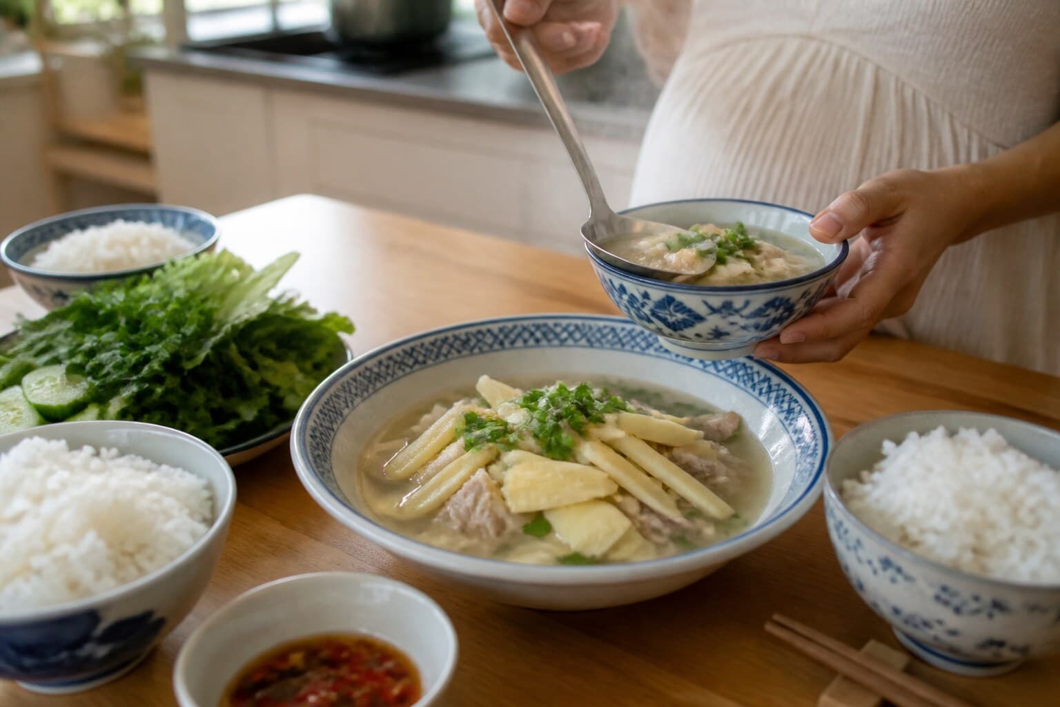 Mẹ bầu có ăn được măng tươi không? Cách chế biến cần lưu ý