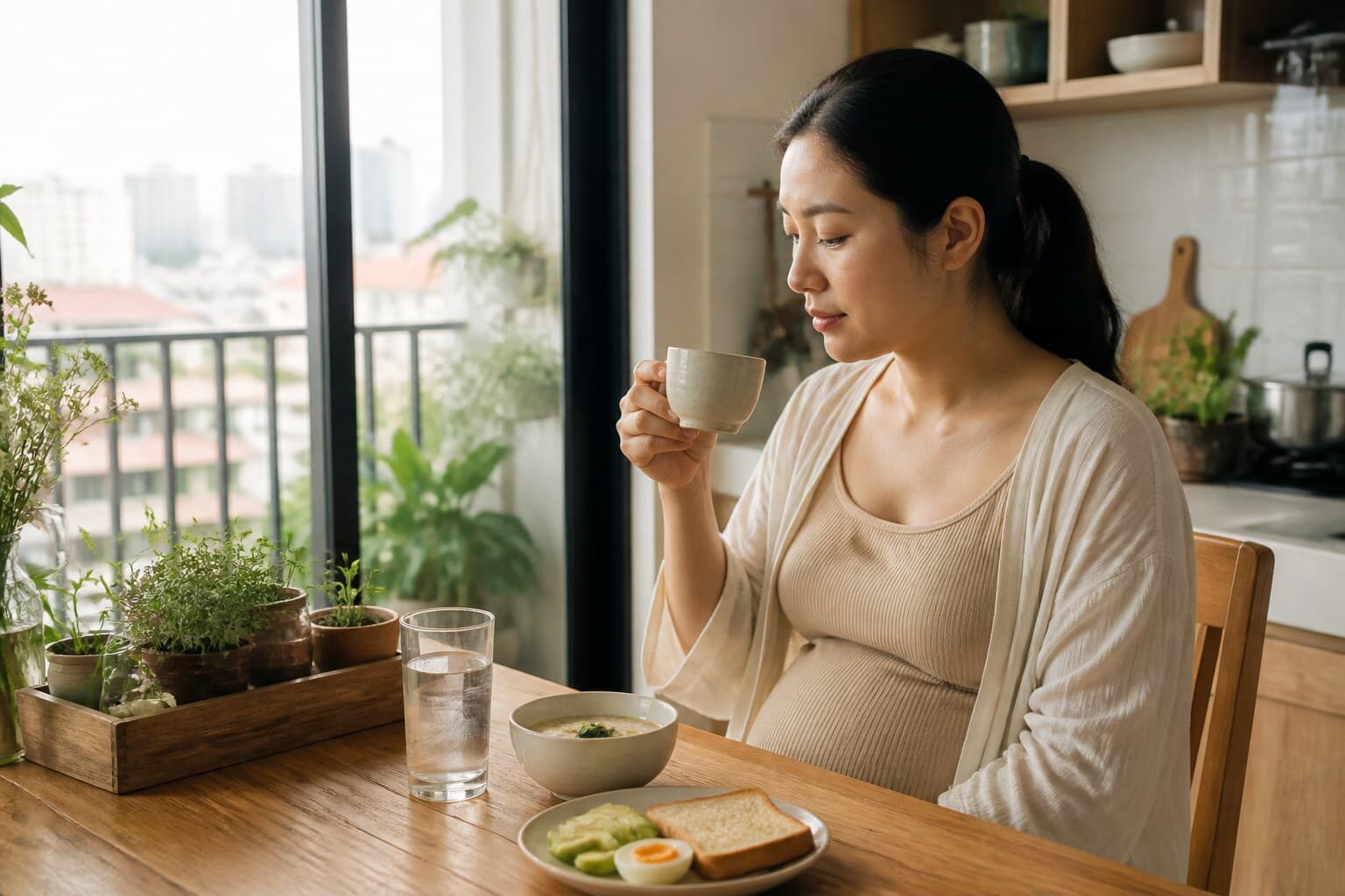 Mẹ bầu uống cà phê được không? Cách tính tổng lượng caffeine
