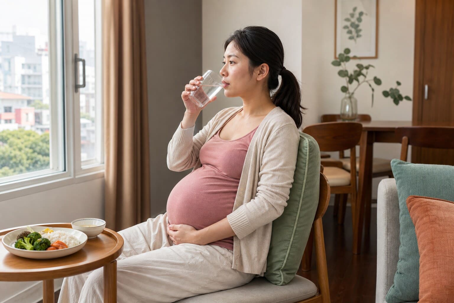 Ợ nóng khi mang thai: Cách điều chỉnh bữa ăn và giấc ngủ