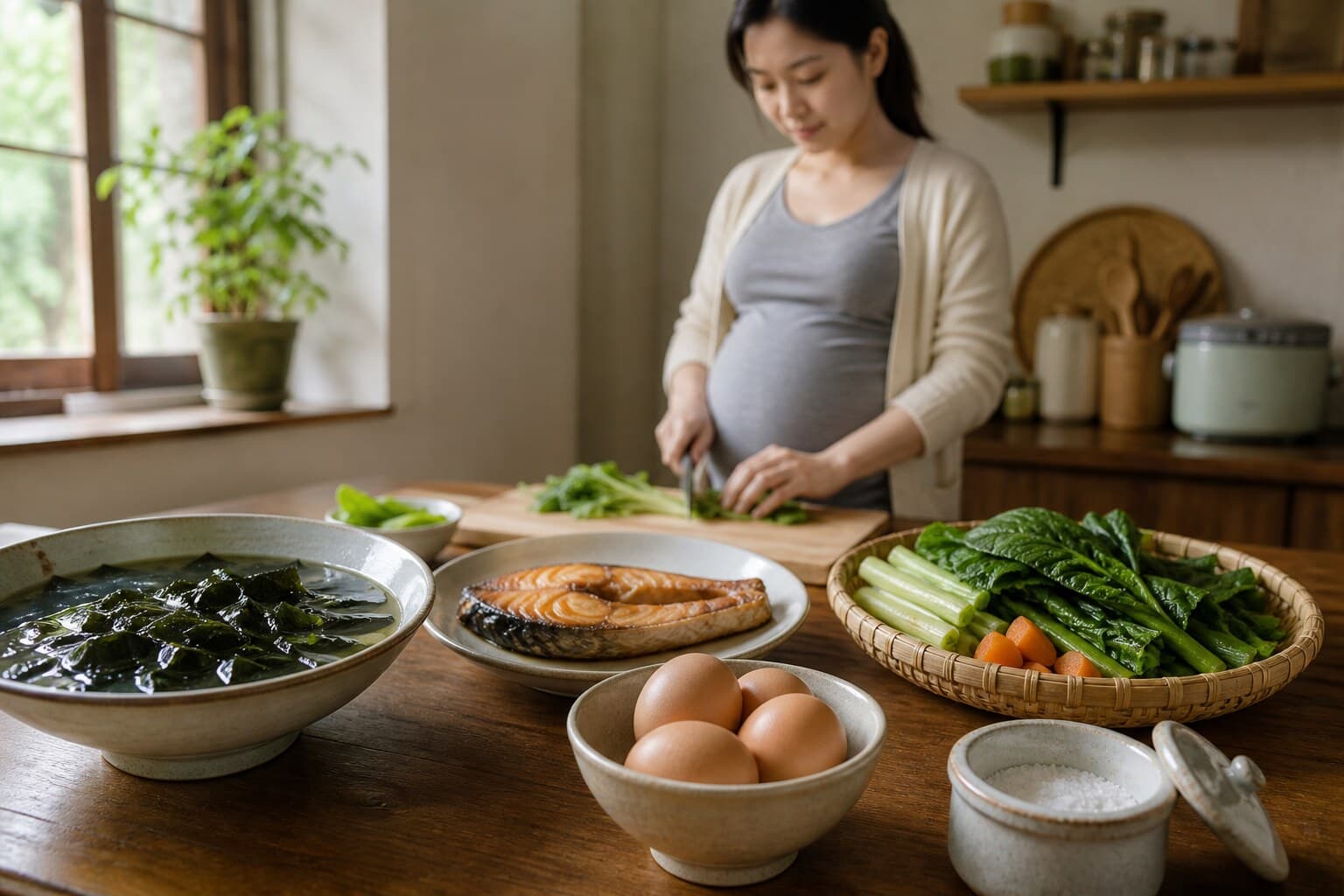 Iodine trong thai kỳ: Muối iod, thực phẩm và lưu ý bổ sung